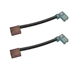 2 Pack of Genuine OEM Replacement Brushes # 387558-01-2PK - Top-Down View