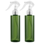 Spray Bottle For Hair - (7oz/2 Pack)-Premium Leak-Proof Travel Bottles - UV Protection Plastic Spray Bottle For Hair - Multi Purpose use Durable （Green）