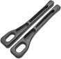 1 Pair Universal Car Seat Gap Plug Strip Side Seam Car Gap Filler Leak Proof Seat Gap Storage Organizer Interior Decoration(Black 1 Pair)