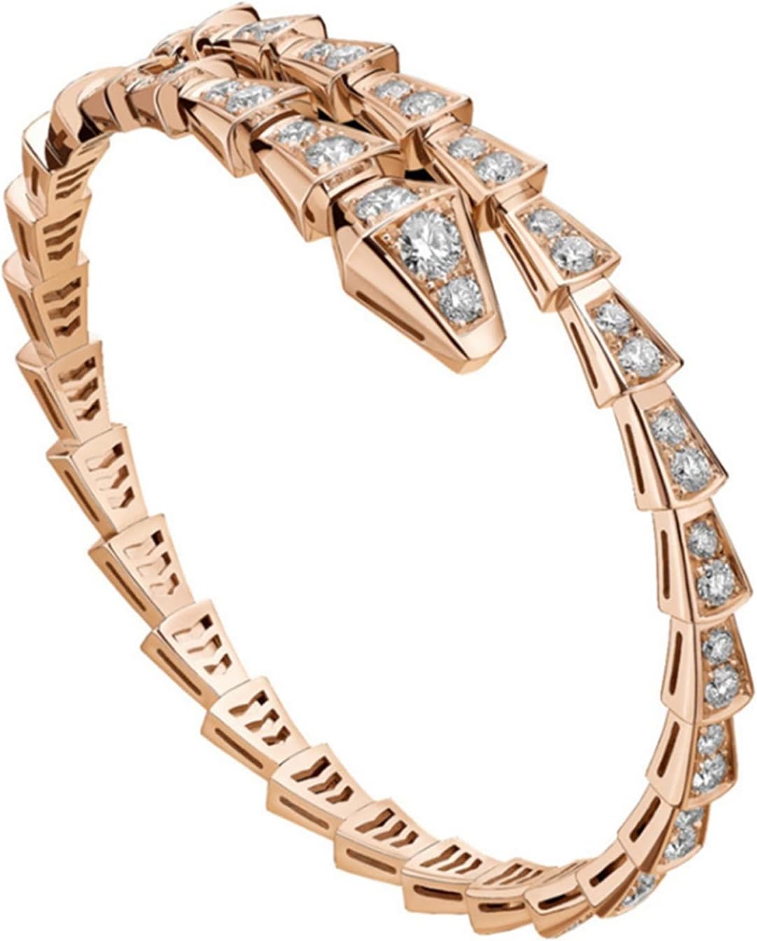 Bracelet Snake Shape Adjustable Bangle Fashion Classic Style Male Lady Couple Wedding Party Gift Bracelet Bracelet Ladies Jewelry