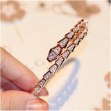 Bracelet Snake Shape Adjustable Bangle Fashion Classic Style Male Lady Couple Wedding Party Gift Bracelet Bracelet Ladies Jewelry