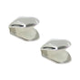 4pcs Silver Plated Small Single Tooth Cap Hip Hop Teeth Grill Decoration