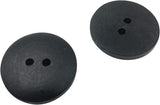50pcs 25mm (1 inch) Wood Buttons Large Natural Wooden Buttons ZQMALL for Sewing Children Sweater Crafts Bulk Q2161