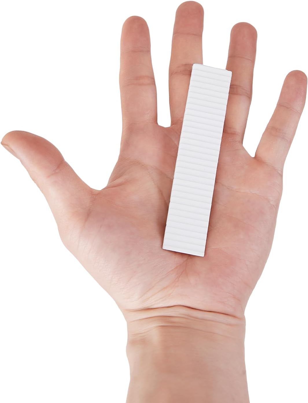 12 Pack White Multi Purpose Furniture Plastic Shims for Leveling Extreme Weight Capacity Wedges Easy to Snap Cut-to-fit Size Leveler for Toilet Shims, Doors, Windows, Sheds, Table