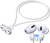 AirPod Strap with Magnetic,AirPod Lanyard Anti-Lost Cord for Sports Anti-Loss, AirPod Accessories Compatible with AirPods 4 Case 2024, AirPod Pro 2nd/1st, AirPod 3, AirPod 2/1- White 1 Pack