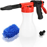 Car Foam Gun,    - Adjustable Ratio Dial Car Snow Soap Gun Fit Low Water Pressure Universal Standard Garden Hose, Blaster Car Washer Sprayer for Home Garden Use