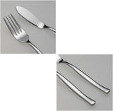 8-Piece Stainless Steel Fish Forks and Knives, Serving Set