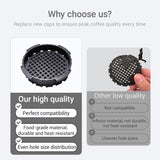 2 Pcs Replacement Filter Cap, Compatible with AeroPress Coffee and Espresso Maker - Side View