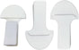 Toilet Seat Handle - Lift More, Less Mess -Easy Application 3 Pack White