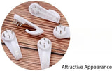 Concrete Wall Hooks，30pcs Invisible Nail Hangers, No Damage Wall Picture Hanger ， Powerful Concrete Hard Wall Drywall Picture Hooks Non-Trace Hanging Hook for Picture Photo Frame Clock Hangers