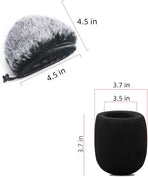 2 PCS Pop Filter Compatible with Blue Yeti Microphone,For Yeti Mic,For Blue Yeti Pro USB Microphone