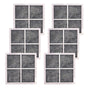 6 Pcs Replacement Air Filter For Lg Lt120f Elite 469918 Refrigerator Adq73214402, Adq73214404