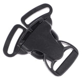25mm 3 Way Three Point Buckle Quick Plastic Black Baby Carrier Accessory Hfmqv - Side View