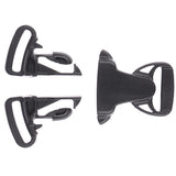 25mm 3 Way Three Point Buckle Quick Plastic Black Baby Carrier Accessory Hfmqv