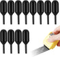 Identity Theft Protection 12 Pcs Roller Stamps Replacement Refills for Confidential Privacy Security, Black Ink, Covers Personal Mail Address Information