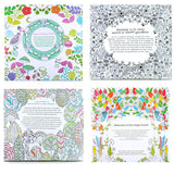 Coloring Book for Stress Relief - Adult Edition - Hand Painted Mandalas for Coloring - Front View