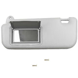 Compatible Car Visor for 2014 2015 2016 2017 with Mirror Gray Accessories 74320-02B21 74310-02K91 - 45-Degree Angle