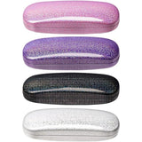 (4 pcs) Glasses Case, Unisex Hard Shell Glasses Case Protect