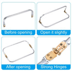 (4 pcs) Glasses Case, Unisex Hard Shell Glasses Case Protect