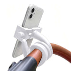 Flexible White Silicone Universal Baby Monitor Holder Tripod