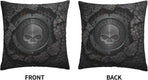 Harley Davidson Decorative Pillowcase H-400 Soft Warm Cover Compatible with Bed Sofa Outdoor Cushions