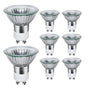 8-pack GU10 halogen bulbs 35W 220V warm white 2800K