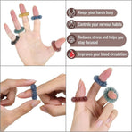 Fidget Stress Ring Sensory Toys for Anxiety and ADHD - 14 Pack Stress Rings