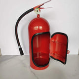 Red Wine Cabinet Minibar with Fire Extinguisher Gift for Men - 45-Degree Angle