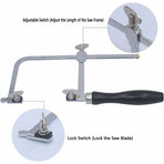 Jeweler's Saw with 144 Blades Adjustable Professional for Jewelry Making