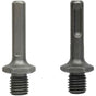 M14 external thread to SDS Plus internal thread and internal triangle adapter for drill grinder, from DEBUNS