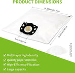 10 pcs vacuum cleaner bags for Karcher vacuum cleaner wd4 wd5 wd6 mv4 mv5 mv6