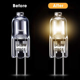 G4 halogen lamps 20W 12V - Warm white - 20 Pack 20pcs 20W 20pcs - Top-Down View