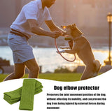 Dog Elbow Protector, 4 Dog Legs Knitted Socks, Dog Wound with Skin Friendly, Pet Leg Wound Protector, Dog Leg Warmer Wraps, Pet Elbow Protective Sleeve for Small Medium Dogs