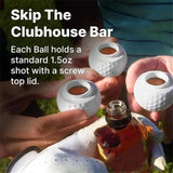 Golf Shots - Golf Ball Shaped Shot Glass, Golf Ball Shot Glasses,1.5oz Cool Golf Ball Shot Glass,for Golf Enthusiasts-Novelty Shot Glasses-Novelty Shot Glasses (9PCS)