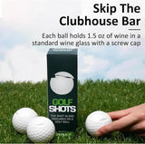 Golf Shots - Golf Ball Shaped Shot Glass, Golf Ball Shot Glasses,1.5oz Cool Golf Ball Shot Glass,for Golf Enthusiasts-Novelty Shot Glasses-Novelty Shot Glasses (9PCS) - Top-Down View