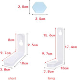 16 Pcs of Bed Sheet Anti-Slip Buckle, Bed Sheet Retainer, Mattress Bed Sheet Angle Fixer, Quilt Anti-Run Fixing Buckle, Used for Fixing Bed Sheets, Sofas, Tablecloths, Curtains - Front View