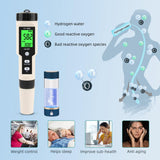 Digital Hydrogen Meter Water Quality Tester with ATC Accuracy Pen Type Meter Data Hold Function LCD Displays Water Quality Tester for Drinking Water Water Quality Tester Ppm - Top-Down View