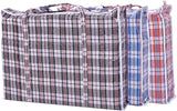 Set of 3 Jumbo STORAGE LAUNDRY SHOPPING Bags with Zippers and Handles. Size 27