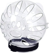 Pet Recovery Space Helmet Anti-Lick/Anti-Bite Head-Cover Breathable- Helmet Grooming Help Supplies Muzzles for Biting - Front View