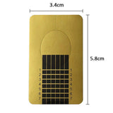 Gold Nail Templates 500 pcs Nail Forms - Compatible with Professional Nail Art