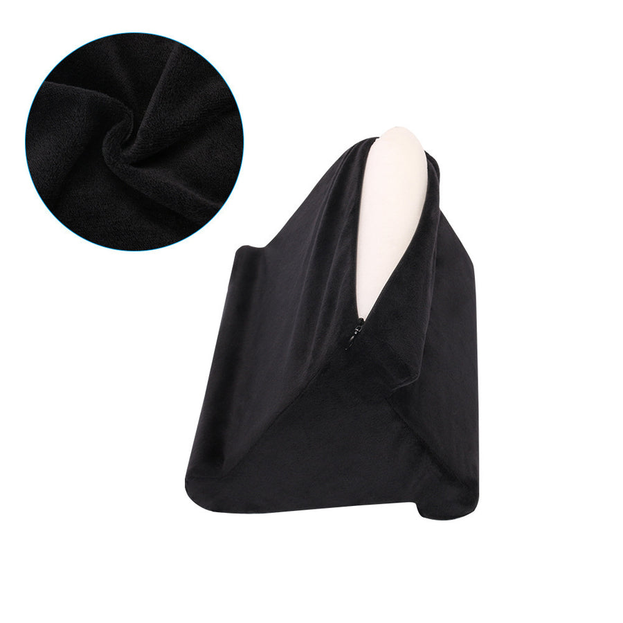 Foldable Tablet Pillow Holder Soft Red iPad Kindle Fire SamsungCompatible with