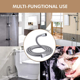 Shower hose Stainless steel 2.5 meters - Side View