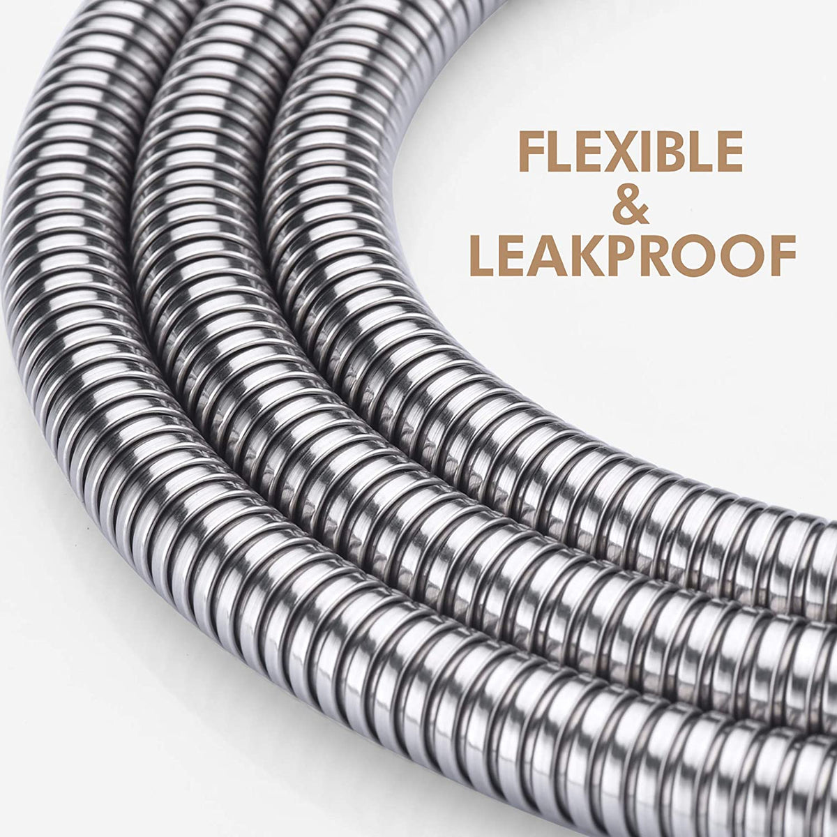 Shower hose Stainless steel 2.5 meters