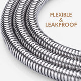 Shower hose Stainless steel 2.5 meters
