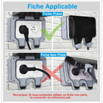 Outdoor IP66 Waterproof Double Power Socket 16A