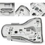 6Q6945257F Tail Light Lamp Holder for VW Polo 4 Doors Left Compatible with DEBUNS