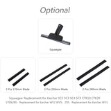 2pcs 280mm Window Washer Replacement Blade Window Cleaning Blade Squeegee Accessories Refill Replacement for Karcher WV2 WV5 - Top-Down View