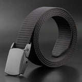 Nylon Military Tactical Belt 3 Pack, Military Hiking Rigger, Men's belt made of nylon mesh belt, Breathable comfortable - Front View