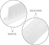 Silicone Sink Splash Guard: Splatter Guard Detachable Kitchen Sink Baffle Board Splash Protector for Restaurant Bathroom Home Kitchen - Side View