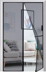 Magnetic Screen Door, Heavy Duty Self-Sealing, Screen Size 50